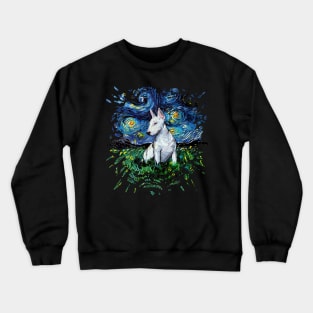 Bull Terrier Night Crewneck Sweatshirt